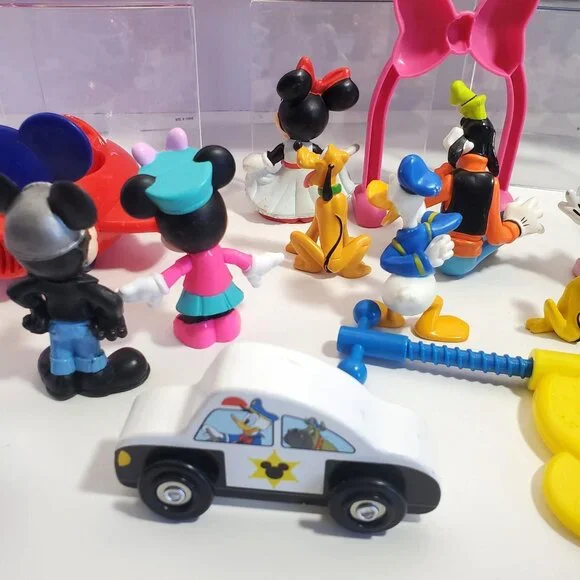 Mickey Mouse Clubhouse Figures Vehicles Train Depot Tractor Lot Tested - Picture 11 of 16